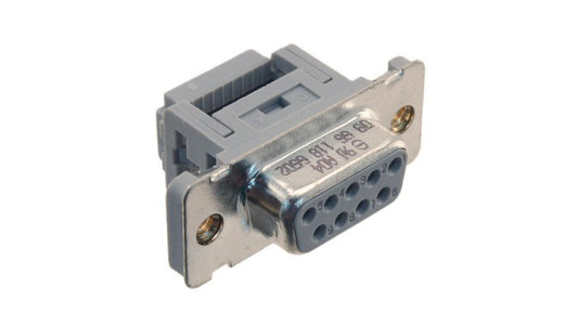 D-Sub PIN: 9 wtyk żeńskie na taśmę IDC UNC 4-40 1,27mm 09661186502