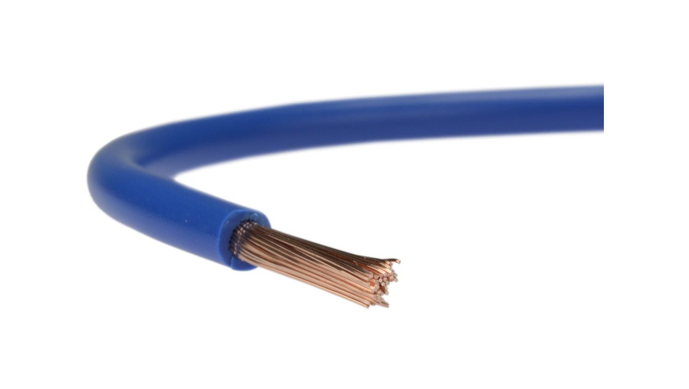 Przewód instalacyjny H07V-K / LgY 10 750V niebieski linka giętka Elektrokabel /100m/