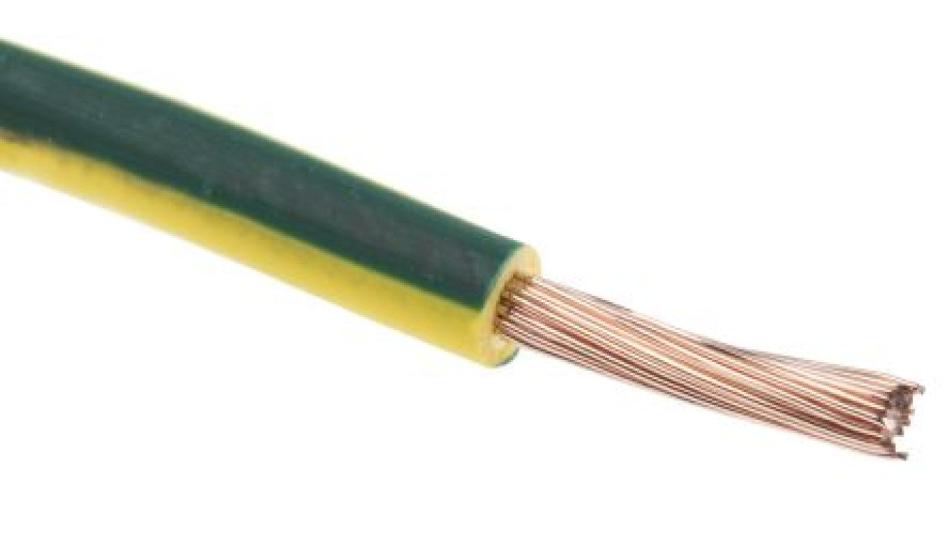 Przewód jednożyłowy linkowy, Przewód do urządzeń, 2,5 mm², 13 AWG, Poliolefina usieciowana EI5, typ EI 5 wg EN 50363-5,