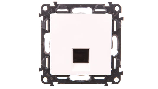 VALENA LIFE Gniazdo 1xRJ45 kat.6 UTP białe 753142