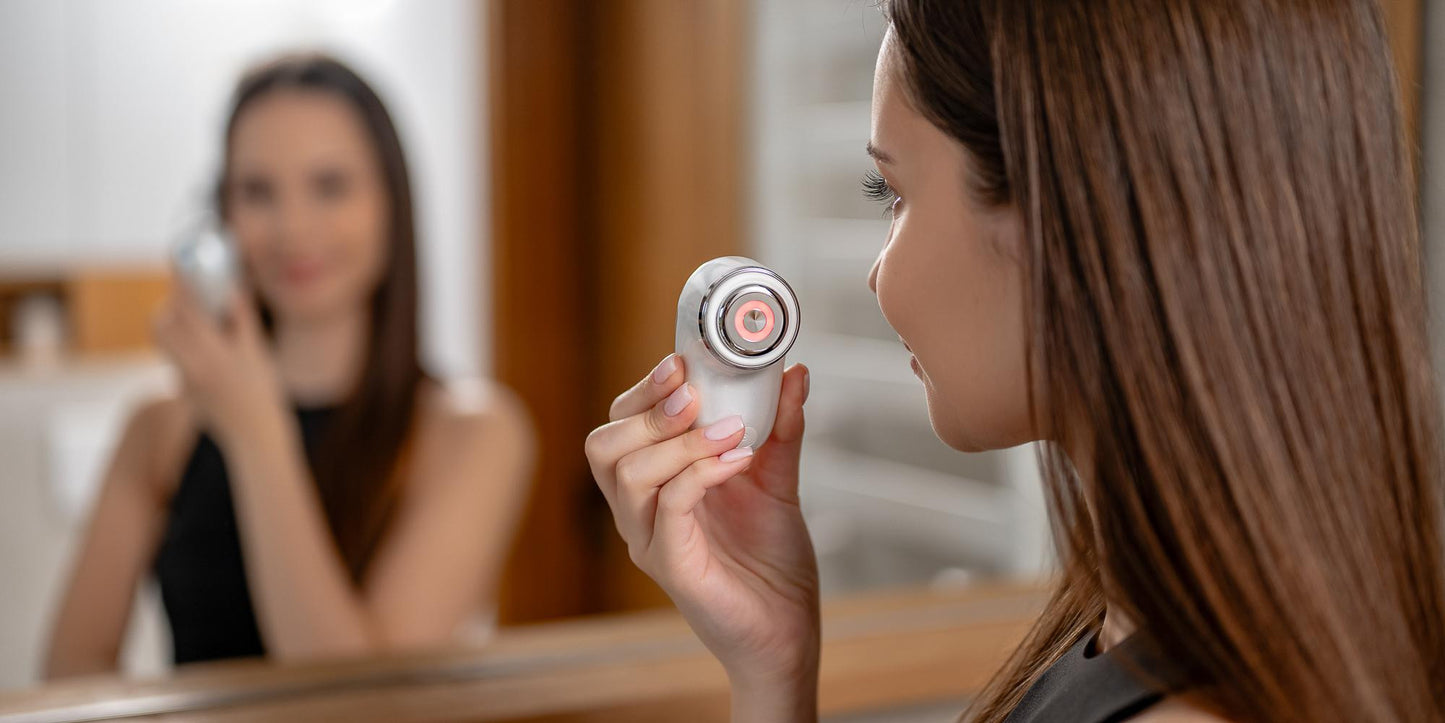 Masażer soniczny do liftingu twarzy z funkcją EMS FeiyuTech KiCA iBeauty