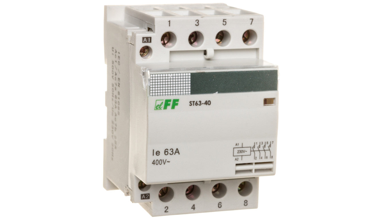 Stycznik modułowy 63A 4Z 0R 230V AC ST63-40