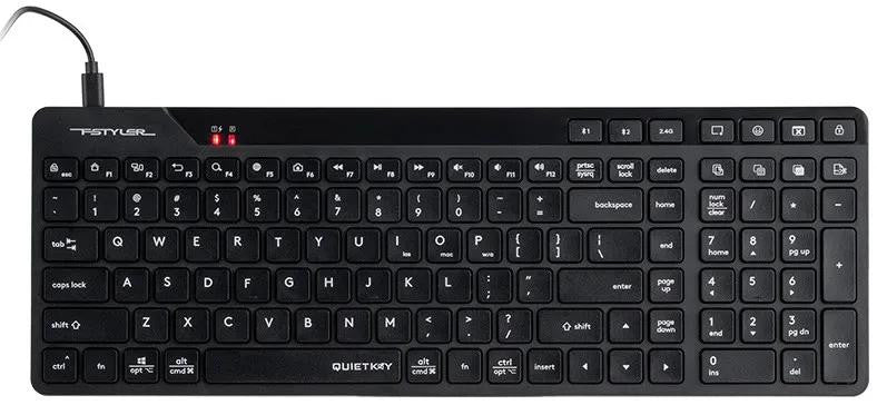 Klawiatura przewodowa A4tech FStyler FBK27CAS czarny