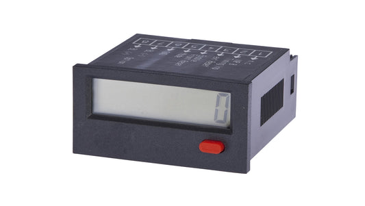 Impulsowy licznik 24x48x48 mm wyświetlacz LCD 0,03kHz 10-260VDC/AC złącze śrubowe 8 -PINowe IP65 dodawanie odejmowanie CI095410