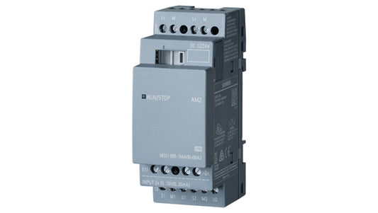 Moduł rozszerzeń 2wyjścia analogowe (0-10V, 0/4-20mA) 24V DC LOGO! AM2 AQ 6ED1055-1MM00-0BA2