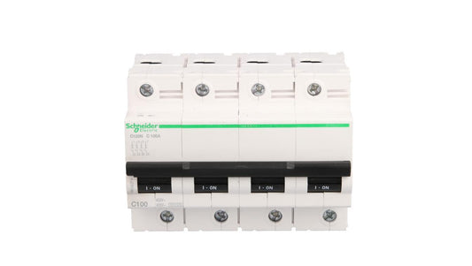 Wyłącznik nadprądowy 4P C 100A 10kA AC C120N Acti9 A9N18374