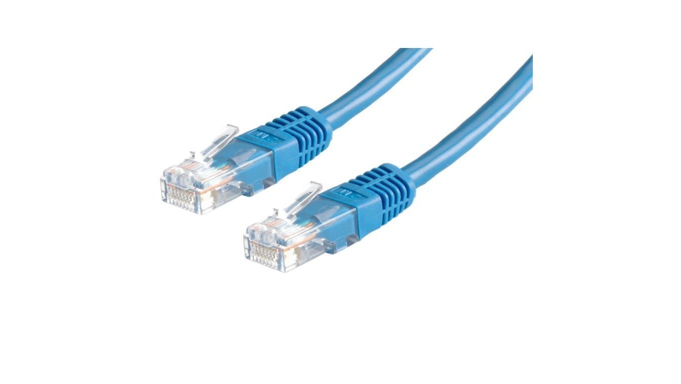VALUE Kabel krosowy Cat.6 UTP (klasa E), niebieski, 10 m