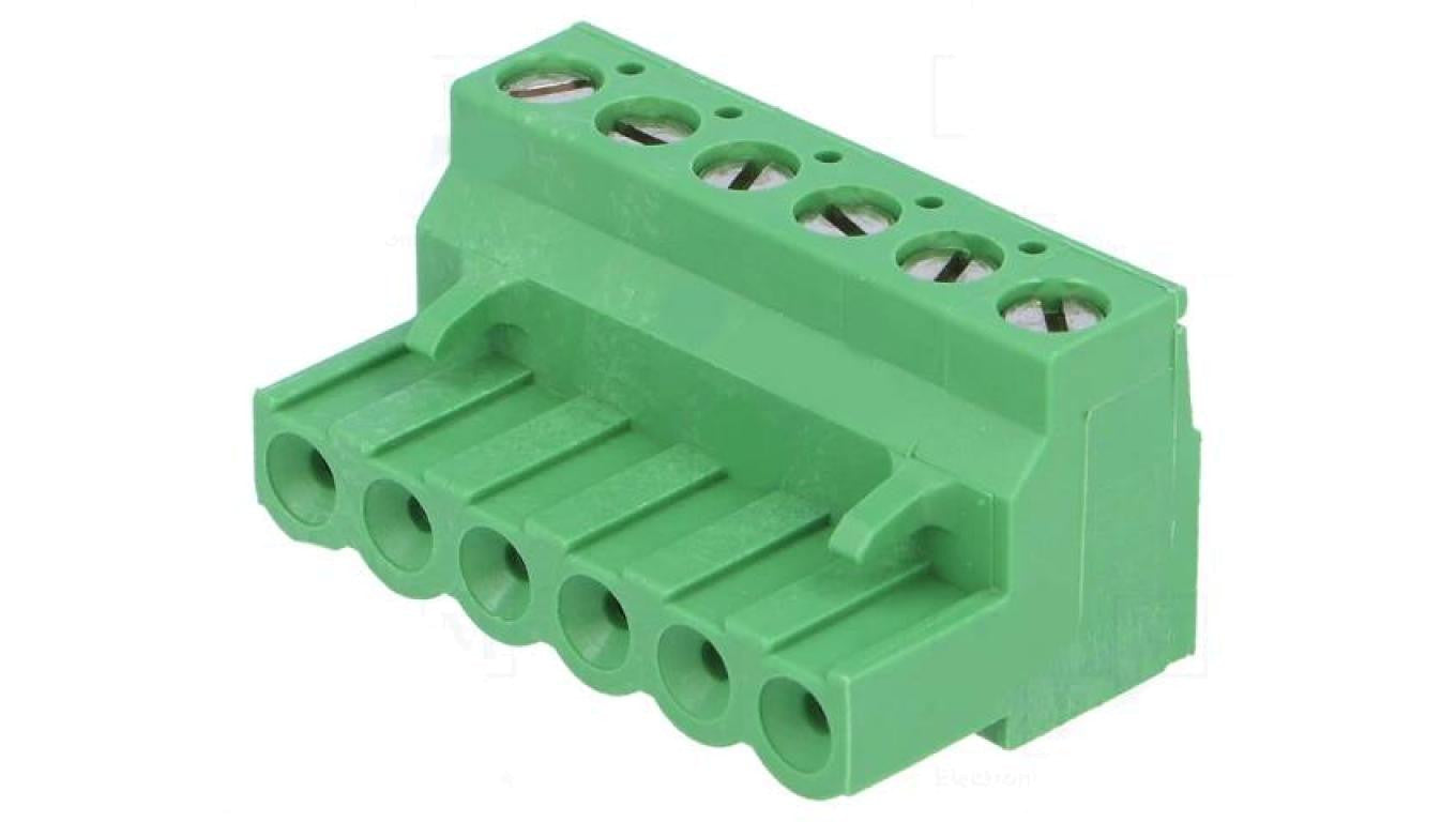 Listwa zaciskowa rozłączalna R.styków: 5,08mm tory: 6 proste 796634-6