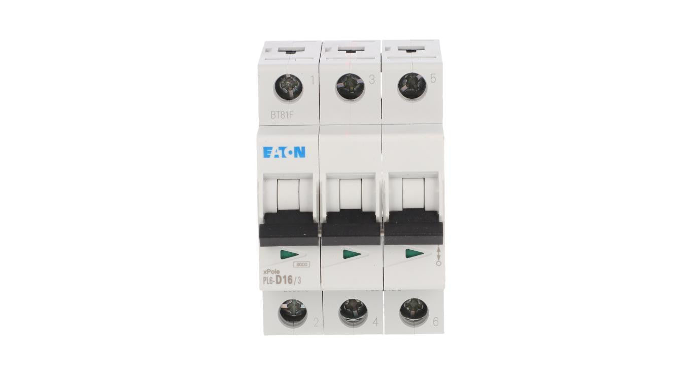 Wyłącznik nadprądowy 3P D 16A 6kA AC PL6-D16/3 286613