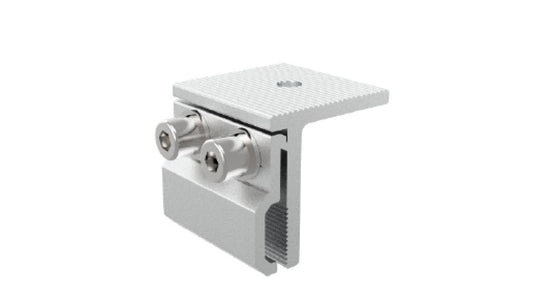 Uchwyt Montażowy Z Regulacją Na Rąbek Blaszany 50mm aluminium typ:2