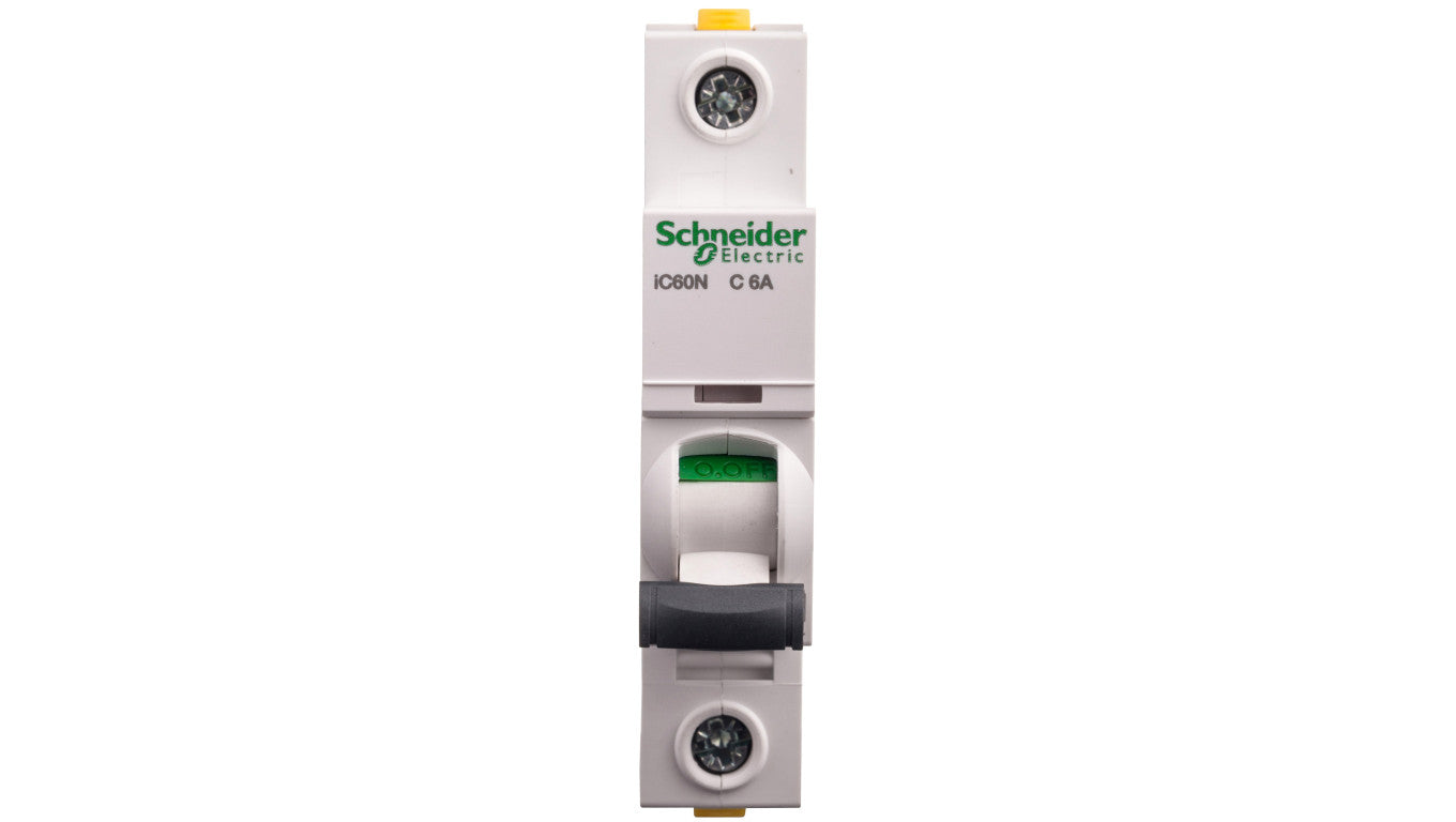 Wyłącznik nadprądowy 1P C 6A 6kA AC iC60N-C6 Acti9 A9F04106