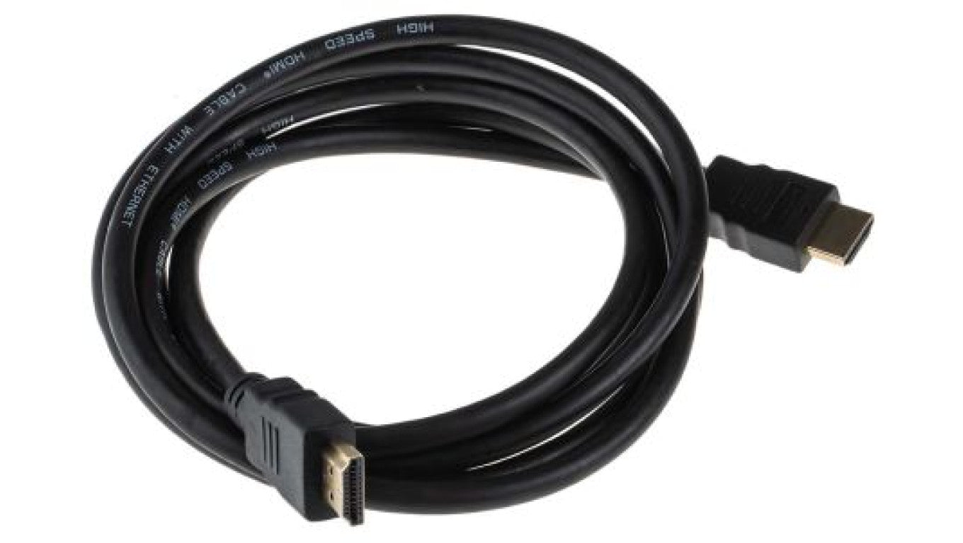 Zespół cyfrowych kabli wideo i monitorowych 2m Wtyk HDMI to Wtyk HDMI Czarny