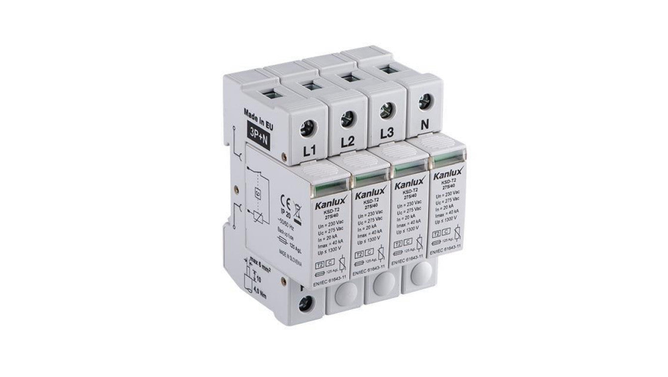 Kanlux Ideal KSD-T2 275/160 3P+N Ogranicznik przepięć