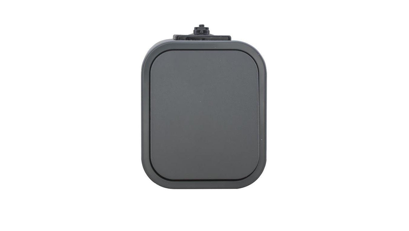 B2 Łącznik natynkowy 10A 250V krzyżowy IP54 szary 00060278