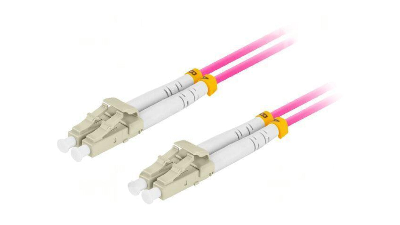 Patch cord światłowodowy OM4 LC/UPC,z obu stron 5m LSZH FO-LULU-MD41-0050-VT