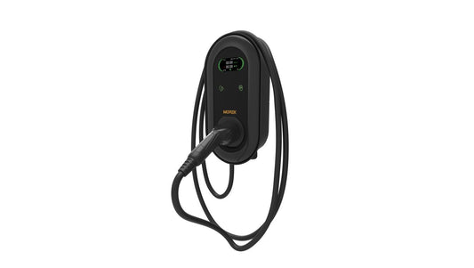 Stacja ładowania EV 22kW, sieciowa, wyświetlacz LCD 3.8, LAN, WiFi, RFID, przewód 6.5m, złącze Typu 2, MEV22DREWN6T2