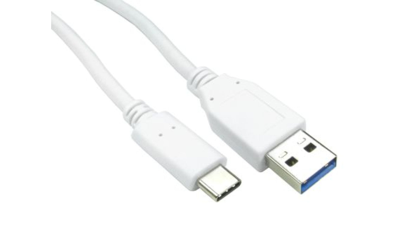 Kabel USB, dł. 0.5m, kolor: Biały