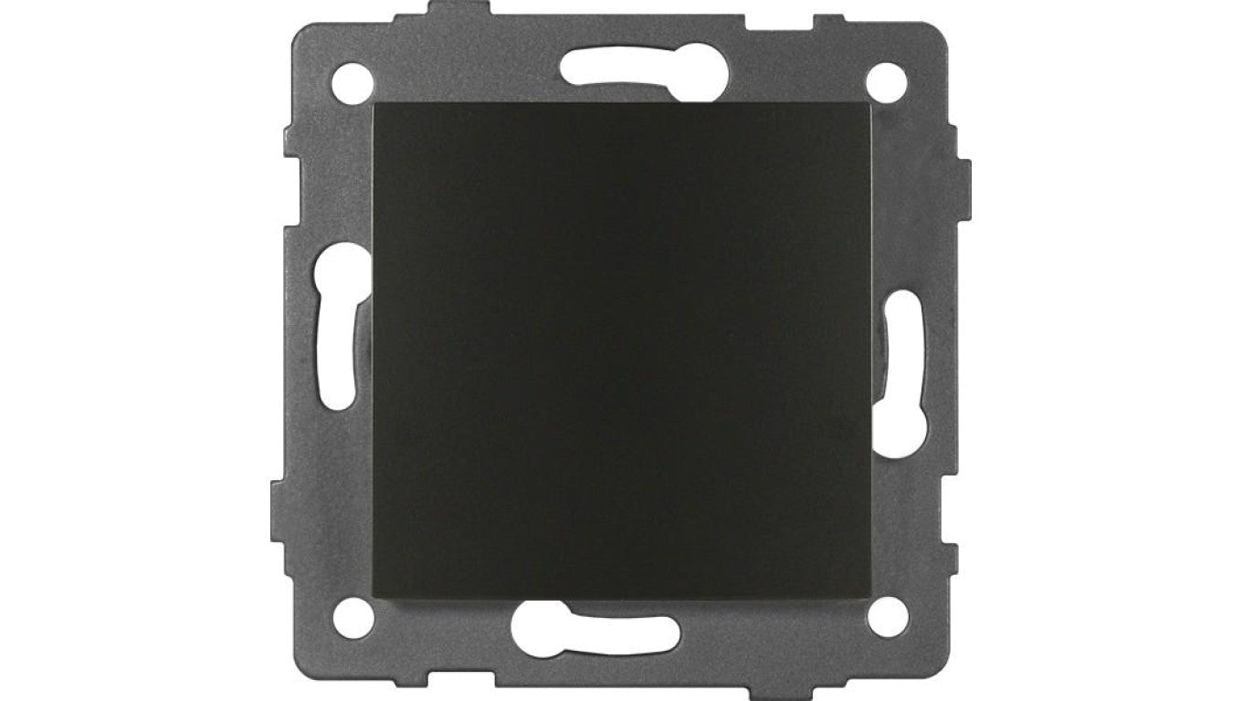 Łącznik krzyżowy MODERN-Q, 10AX-250V~, czarny