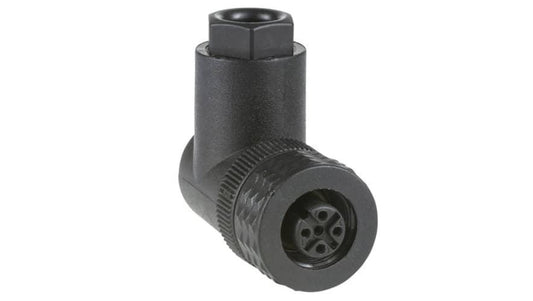 Złącze kątowe żeńskie M12 4-pinowe , XZCC12FCP40B