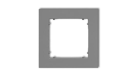MINI Ramka pojedyncza szary mat 27MR-1