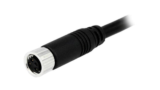 Złącze M8, żeńskie, PIN:4, wtyk, proste, 30V 8-04AFFM-SL7A01