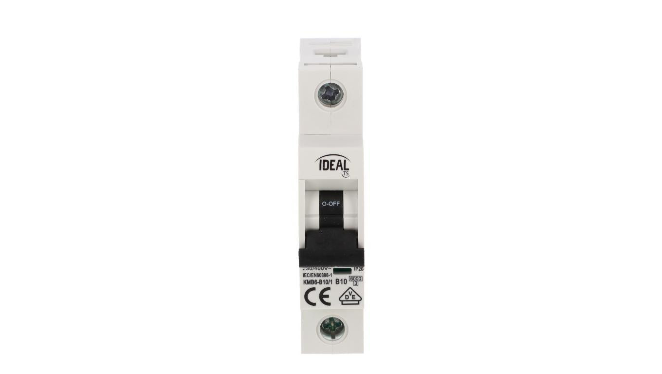 Wyłącznik nadprądowy 1P B 10A 6kA AC KMB6-B10/1 VDE 23141