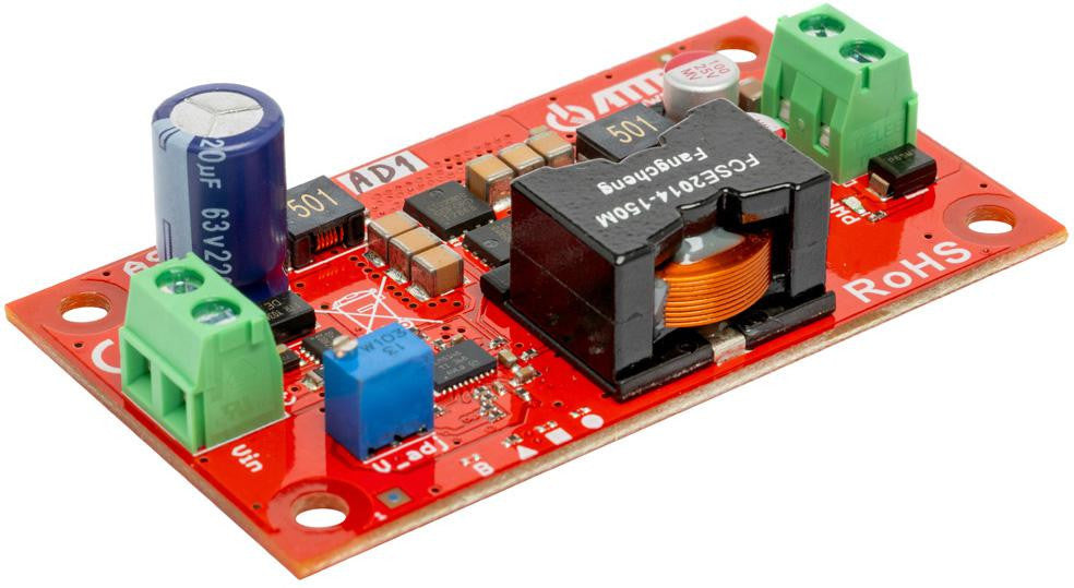 Przetwornica obniżająca napięcie z regulacją 5...24V 200W ATTE ASDC-200-AD1-OF