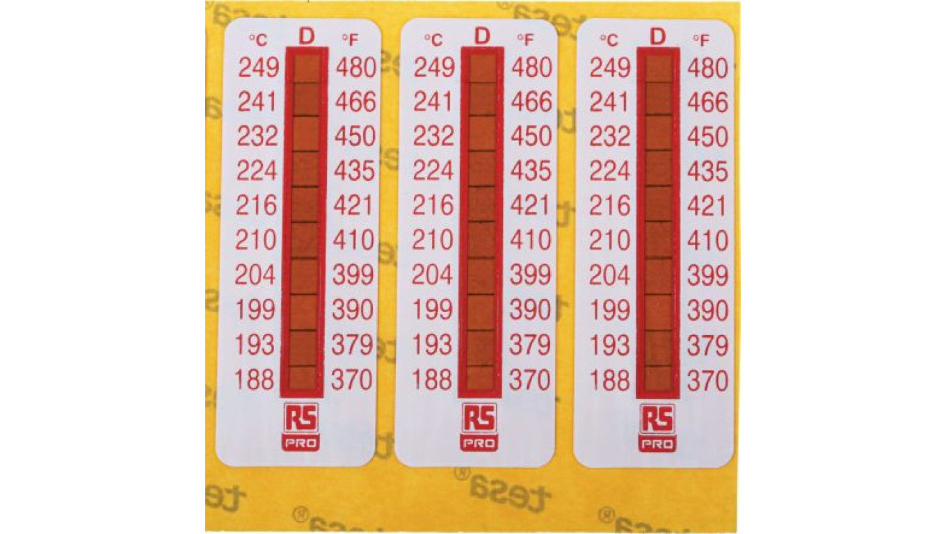 Pasek temperaturowy 10-skalowy