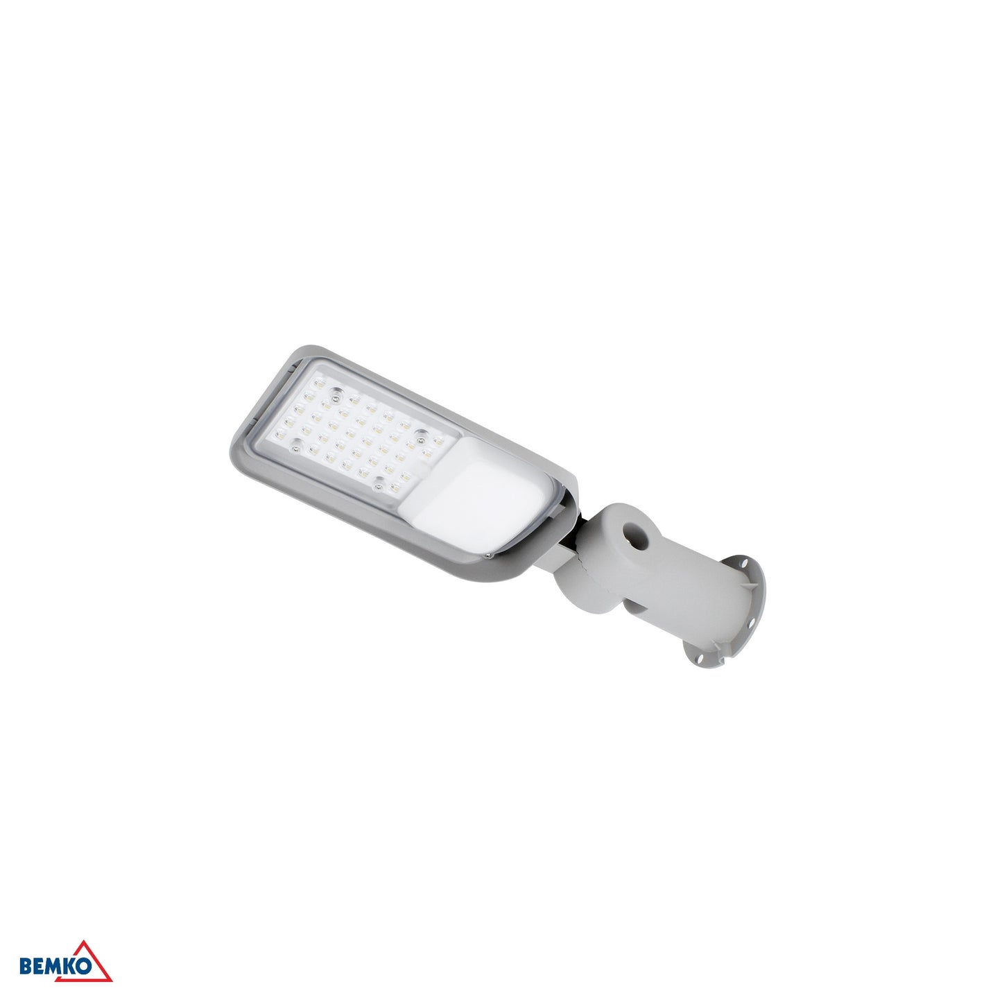 Oprawa uliczna LED BEMKO JAZMIN 30W 4000K 4050LM IP65 JASNOSZARA
