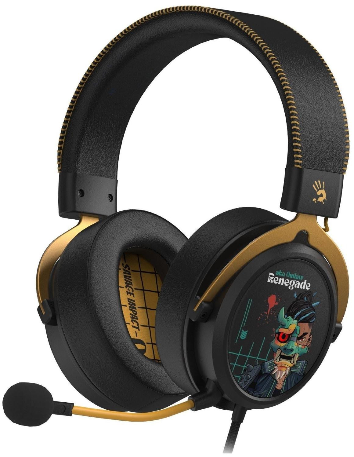 Słuchawki komputerowe A4TECH BLOODY M595 USB Renegade Midnight