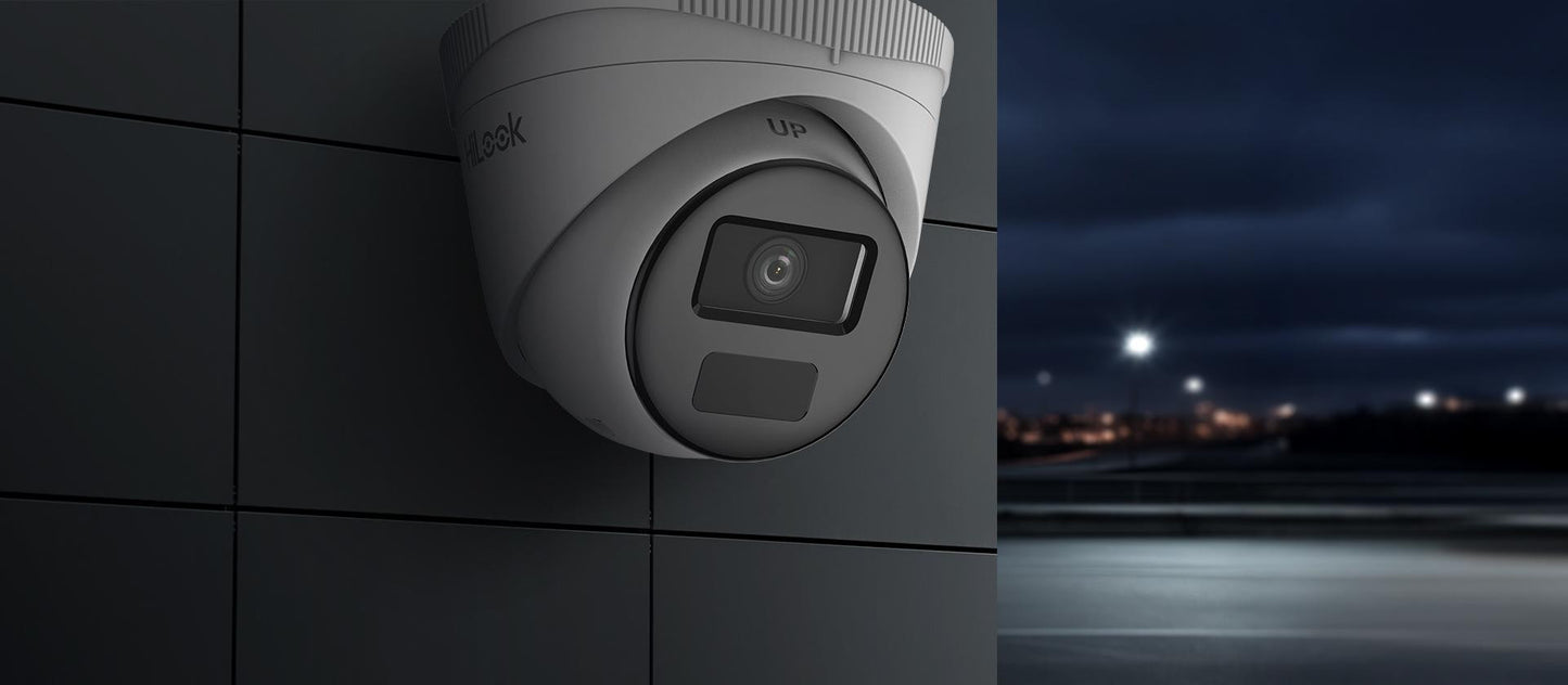 Kamera IP Hilook IPC-T240HA-LU(2.8mm) kopułka 4MP Smart Hybrid Light