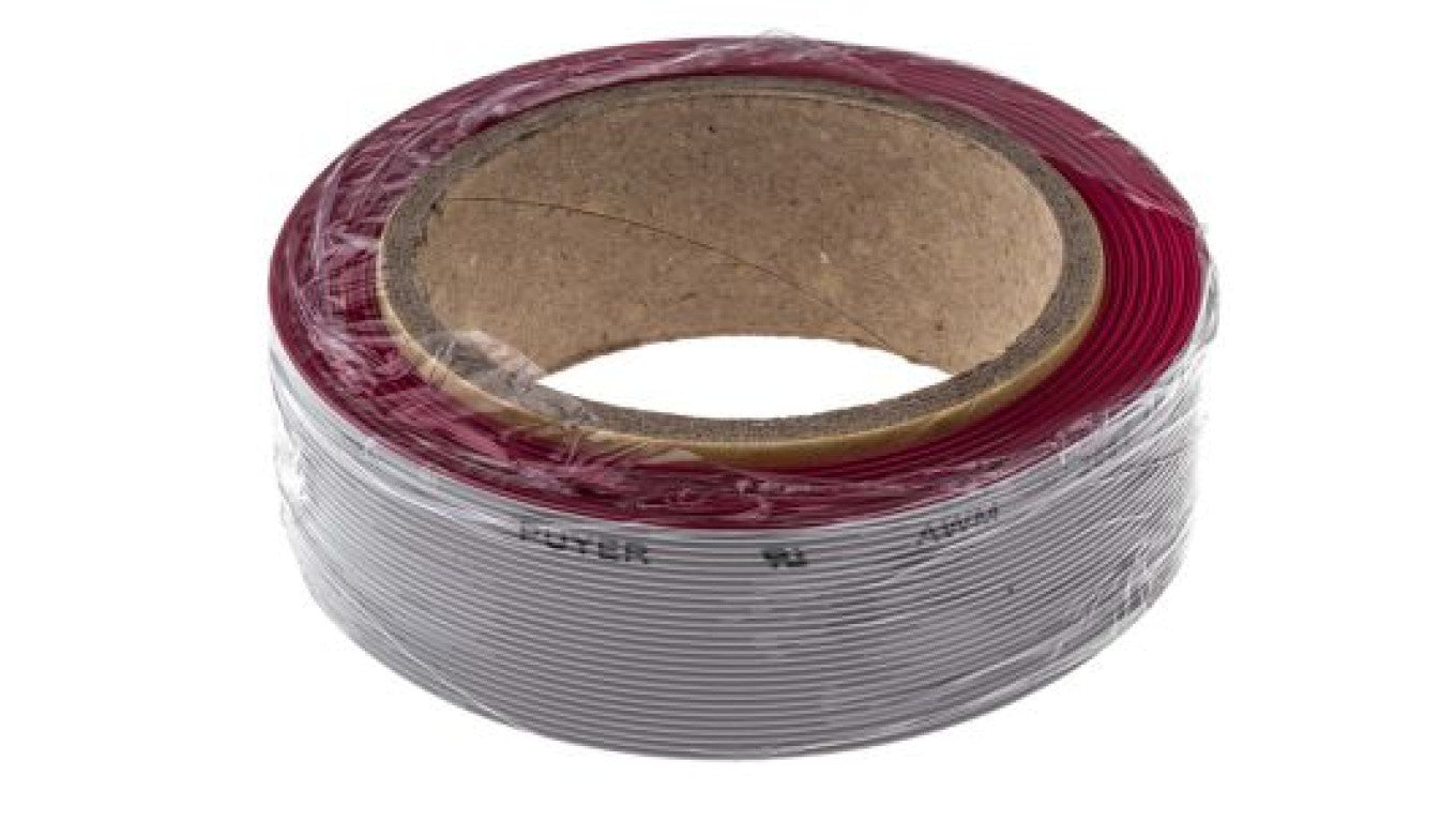 Kabel taśmowy Nieekranowany, AWG: 28, 26-żyłowy, raster: 1.27mm, 5m, -20→ +105 C