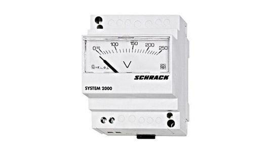 Woltomierz analogowy serii D4E AC/250V 45mm
