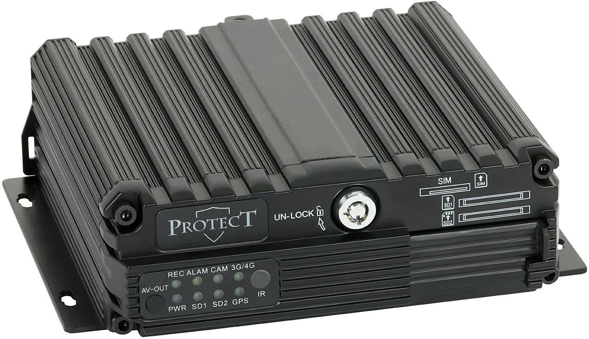 Rejestrator mobilny AHD, PAL, IP PROTECT-308 4 kanały
