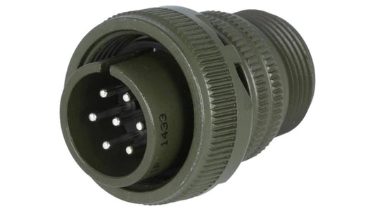 Złącze okrągłe rozmiar 16S MS/DS stop aluminium DS3106A 16S-1P