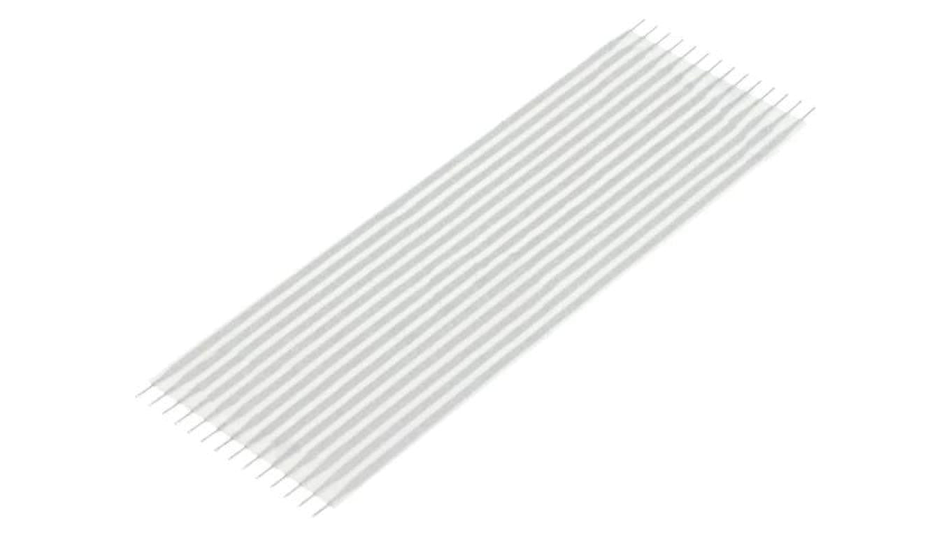 Złącze zwora elastyczna R.taśmy 2,54mm L 101,6mm proste 3-1474644-8