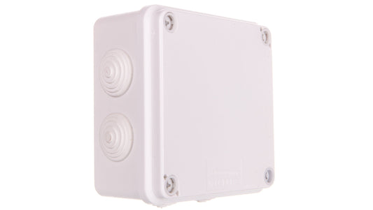 Puszka hermetyczna natynkowa 108x108x56mm IP44 biała PH-1A.3B 28.131