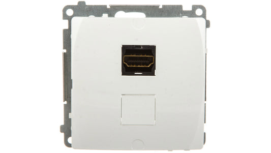 Simon Basic Gniazdo HDMI białe BMGHDMI.01/11