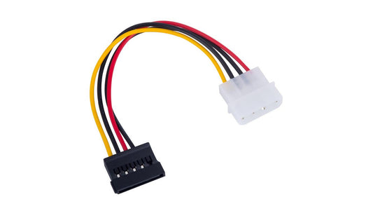 Adapter z kablem Akyga AK-CA-17 Molex (m) / SATA (f) 15cm