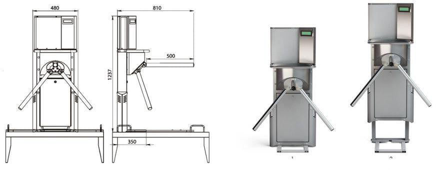 Bramka CARTPOLAND Irbis CP-124