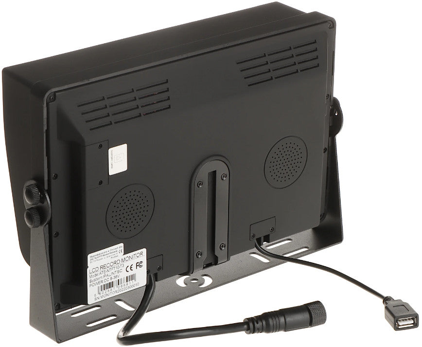 REJESTRATOR MOBILNY Z MONITOREM ATE-NTFT10-T3 4 KANAŁY 10 " AUTONE
