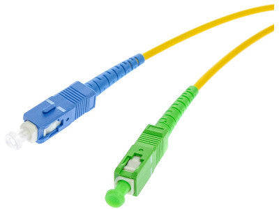 PATCHCORD ŚWIATŁOWODOWY SM SC/UPC-SC/APC SIMPLEX 2m